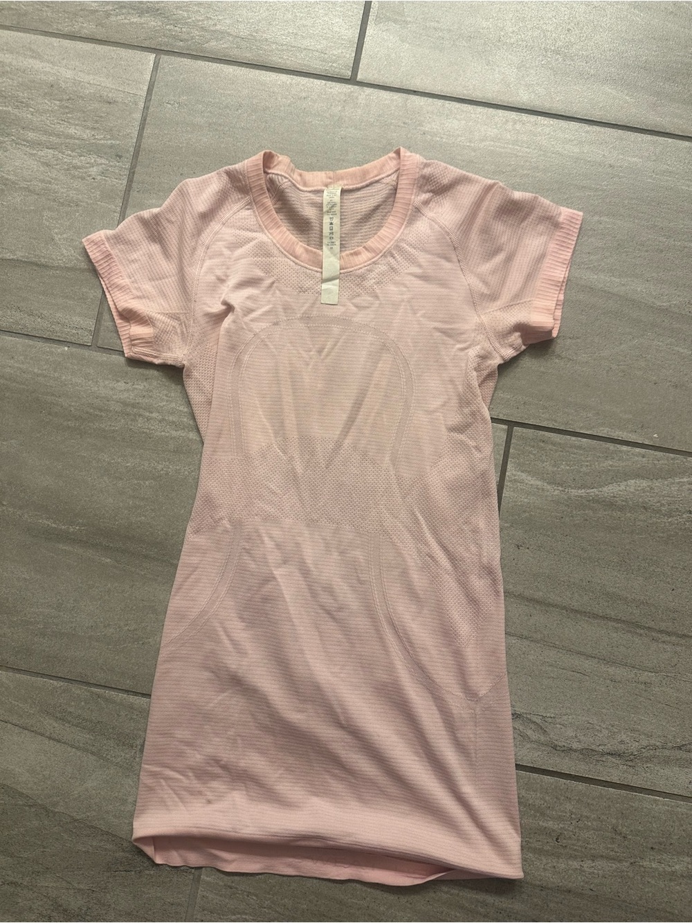 lululemon athletica Pink Short Sleeve Athletic Tee